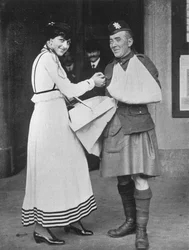 A War Charity Flag Day Incident, 1915