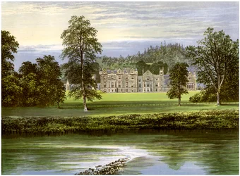 Abbotsford, Roxburghshire, Scotland, Home of the Scott Family