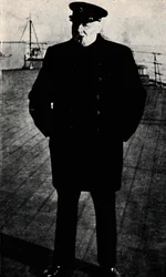 Aboard H.M.S. Prince of Wales