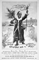 Advert for Brookes Monkey Brand soap, 1894