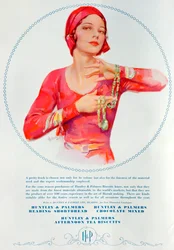 Advert for Huntley and Palmers Biscuits