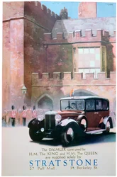 Advert for Stratstone car retailers, 1935