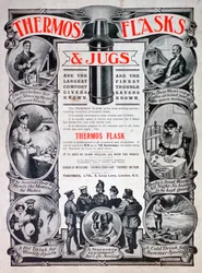 Advert for Thermos Flasks and Jugs
