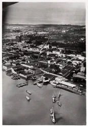 Aerial View of Natal, South Africa, from a Zeppelin, 1930 1933