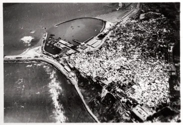 Aerial View of Tangier, Morocco, from a Zeppelin