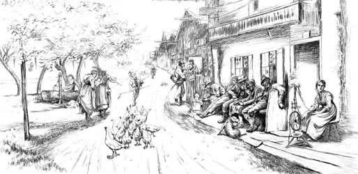 After the Toil of the Day, 1873
