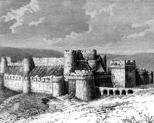 Al Karak Castle, 19th Century
