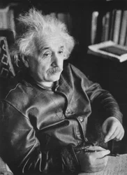 Albert Einstein, German-Swiss-American mathematician and physicist