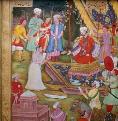 Alexander the Great Being Beseeched to Save an Idol from Destruction