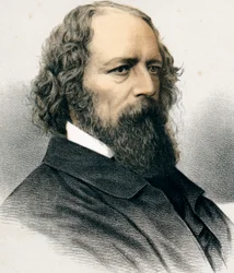 Alfred Tennyson, 1st Baron Tennyson, English Poet, 1880