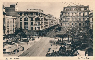 Algiers - Place Bugeaud, c1930