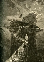 All Aboard for the Moon!, 1881