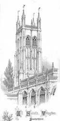 All Saints Church, Wrington, Somersetshire