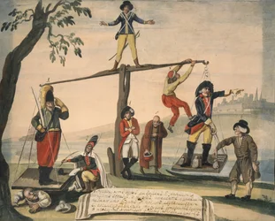 Allegory of Europe in 1791
