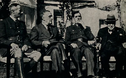 Allied Conference at Casablanca, French Morocco, January 1943
