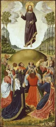 Altarpiece from Thuison-les-Abbeville: The Ascension, 1490-1500