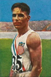 American discus-thrower Bud Houser