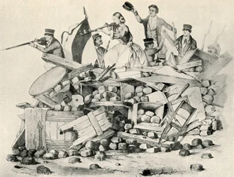 An Amazon on the Barricades