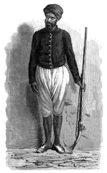 An Arab Soldier of Tunis