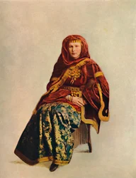 An Armenian woman of the Caucasus, 1912
