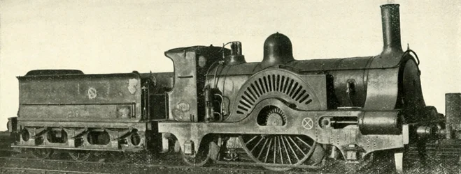 An Eight-Footer Marked for the Derelict Road - Caledonian Railway