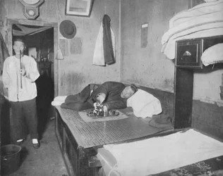 An Opium Den in San Francisco, 19th Century