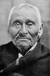 An Aged Tlingit Indian of Alaska