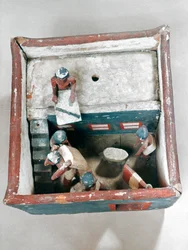 Ancient Egyptian Tomb Model