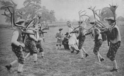 Ancient Forms of the Dance Still Maintained in England - The Horn Dance