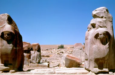 Ancient Site Near Alaca Huyuk, Egypt, c1350 BC