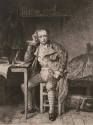 André Chénier at the Prison Saint-Lazare