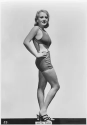 Anita Page, American film actress