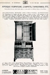 Antique Furniture, Carpets, Tapestries etc.