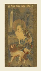 Arhat, Japanese, Late Kamakura Period