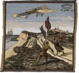 Arrival of Louis Bleriot in Dover, England, July 25, 1909