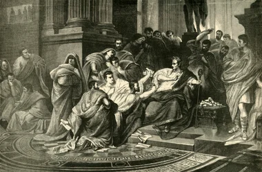 Assassination of Julius Caesar, 1890.