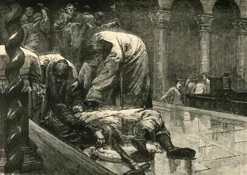 Assassination of the Emperor Leo V, 820 AD