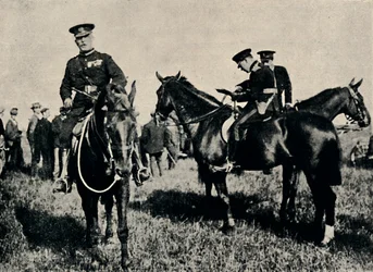 At Military Manoeuvres, c1916, 1945