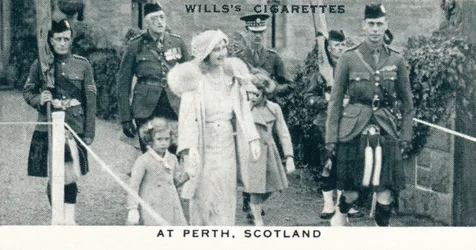 At Perth, Scotland, 1935-1937