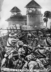 Attack on a Fort, January 1897