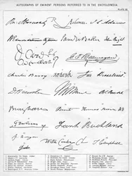 Autographs of Eminent Persons