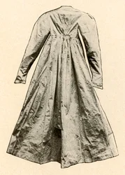 Back View of a Flying Josie, Worn in Pennsylvania, Late 18th Century