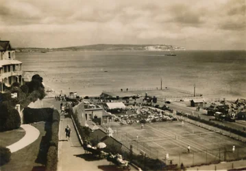Bandstand & Tennis Courts, Shanklin, I.W.