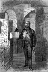 Banknote Store in the Vaults of the Bank of England