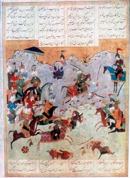 Battle Between Alexander and the Persian King Darius III