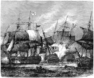 Battle of Abukir Bay, 1 August 1798