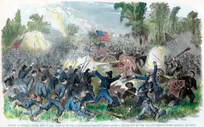 Battle of Bakers Creek, Mississippi, American Civil War, 16 May 1863