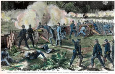 Battle of Cold Harbor, Virginia, American Civil War, 3 June 1864