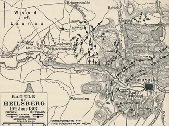 Battle of Heilsberg, 10th June 1807