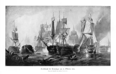 Battle of Trafalgar, 21 October 1805